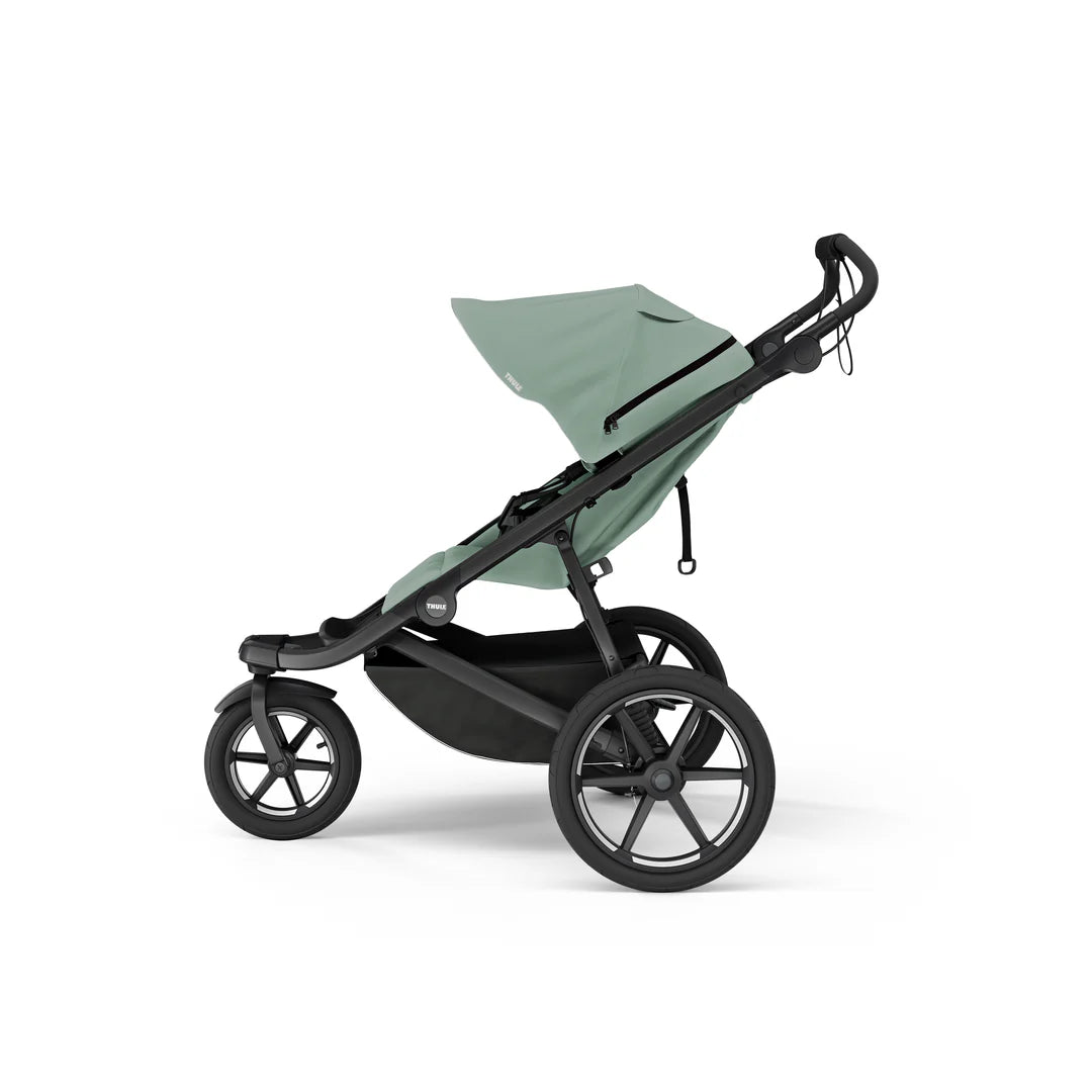 Thule Urban Glide 3 Single All-Terrain Stroller - Mist Green Side View