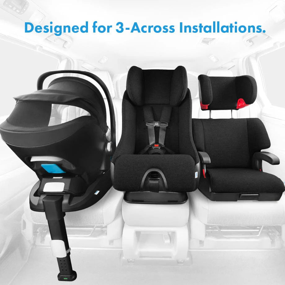Highlands Ziip Flame Retardant Free Clek Liing Infant Car Seat - 3 Across