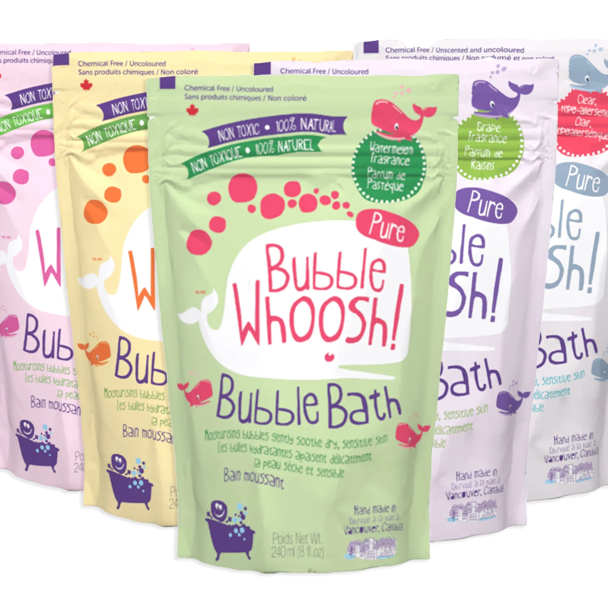 Loot Toy Bubble Whoosh PURE 100% Natural Bubble Bath Powder 