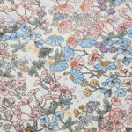 Loulou Lollipop Luxe Muslin Quilt Blanket - English Garden Print Detail