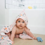 Loulou Lollipop Hooded Towel & Washcloth Set - Unicorn Ballet Lifestyle 1