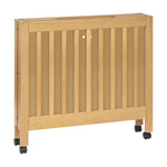 Babyletto Origami Collapsible Mini Crib - Honey Folded