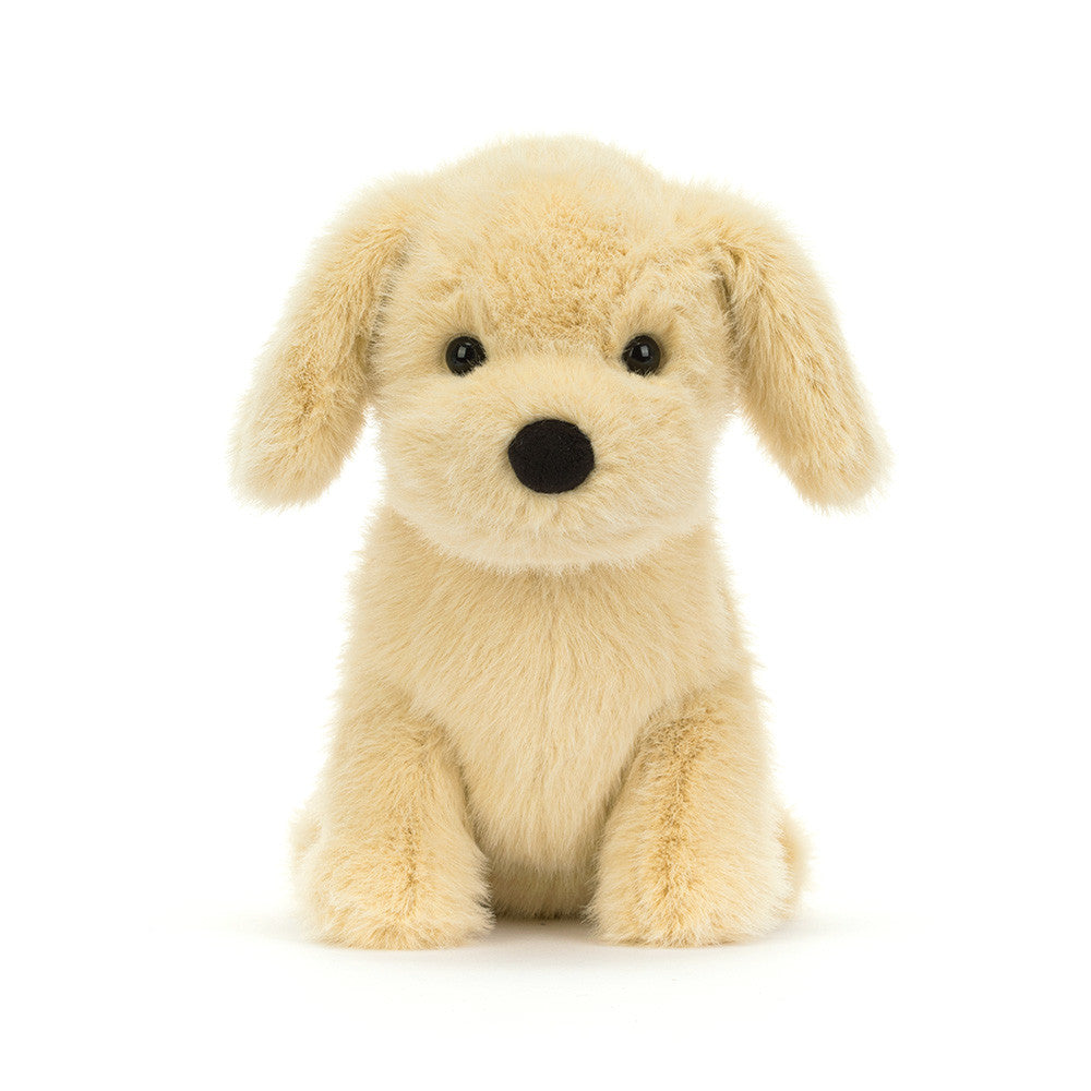 Jellycat Golden Puppy Front View