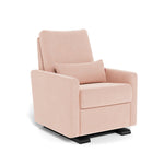 Petal Pink / Espresso - Monte Design Matera Glider Recliner - Performance