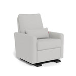 Fog Grey / Espresso - Monte Design Matera Glider Recliner - Performance
