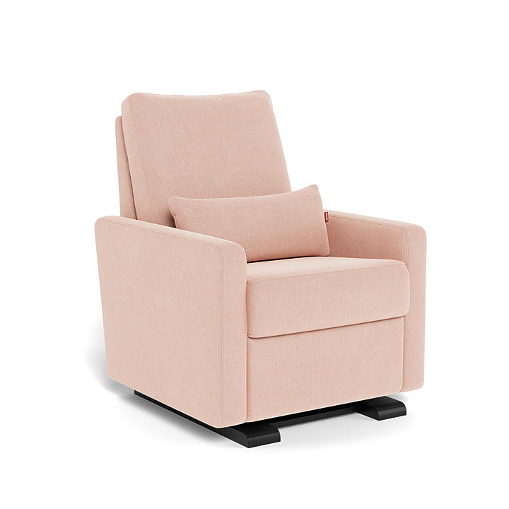 Petal Pink / Espresso - Monte Design Matera Glider Recliner - Performance