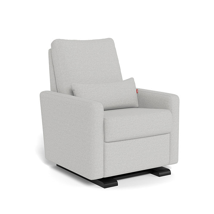 Fog Grey / Espresso - Monte Design Matera Glider Recliner - Performance