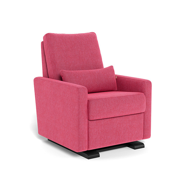 Hot Pink / Espresso - Monte Design Matera Glider Recliner - Performance