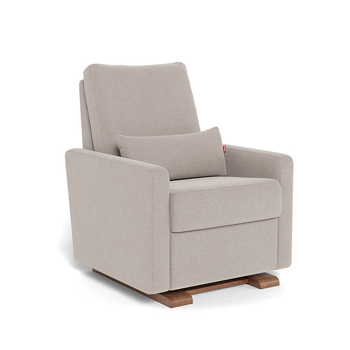 Sand / Walnut - Monte Design Matera Glider Recliner - Performance