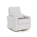Dove Grey Boucle / Gold Swivel - Monte Design Matera Glider Recliner - Performance