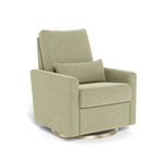 Sage Green / Gold Swivel - Monte Design Matera Glider Recliner - Performance