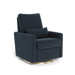 Deep Navy / Gold Swivel - Monte Design Matera Glider Recliner - Performance