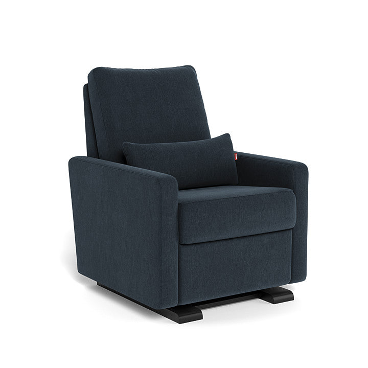 Deep Navy / Espresso - Monte Design Matera Glider Recliner - Performance