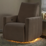 Maxi-Cosi Dorian Swivel Glider & Power Recliner - Crew Ash Lifestyle 3