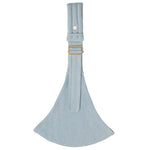 Mabē Monarch Toddler Sling - Dream Wash Denim Carrier Side View with Buckle