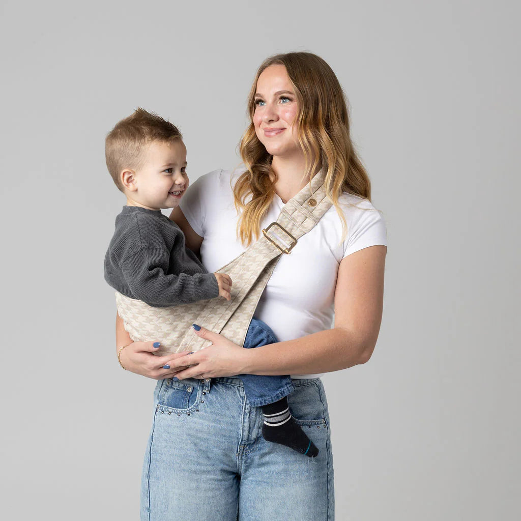 Mabē Monarch Toddler Sling - Houndstooth