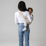 Mabē Monarch Toddler Sling - Houndstooth Carrier Lifestyle 5