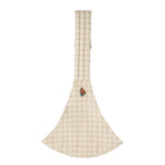 Mabē Monarch Toddler Sling - Houndstooth Carrier Monarch Logo View