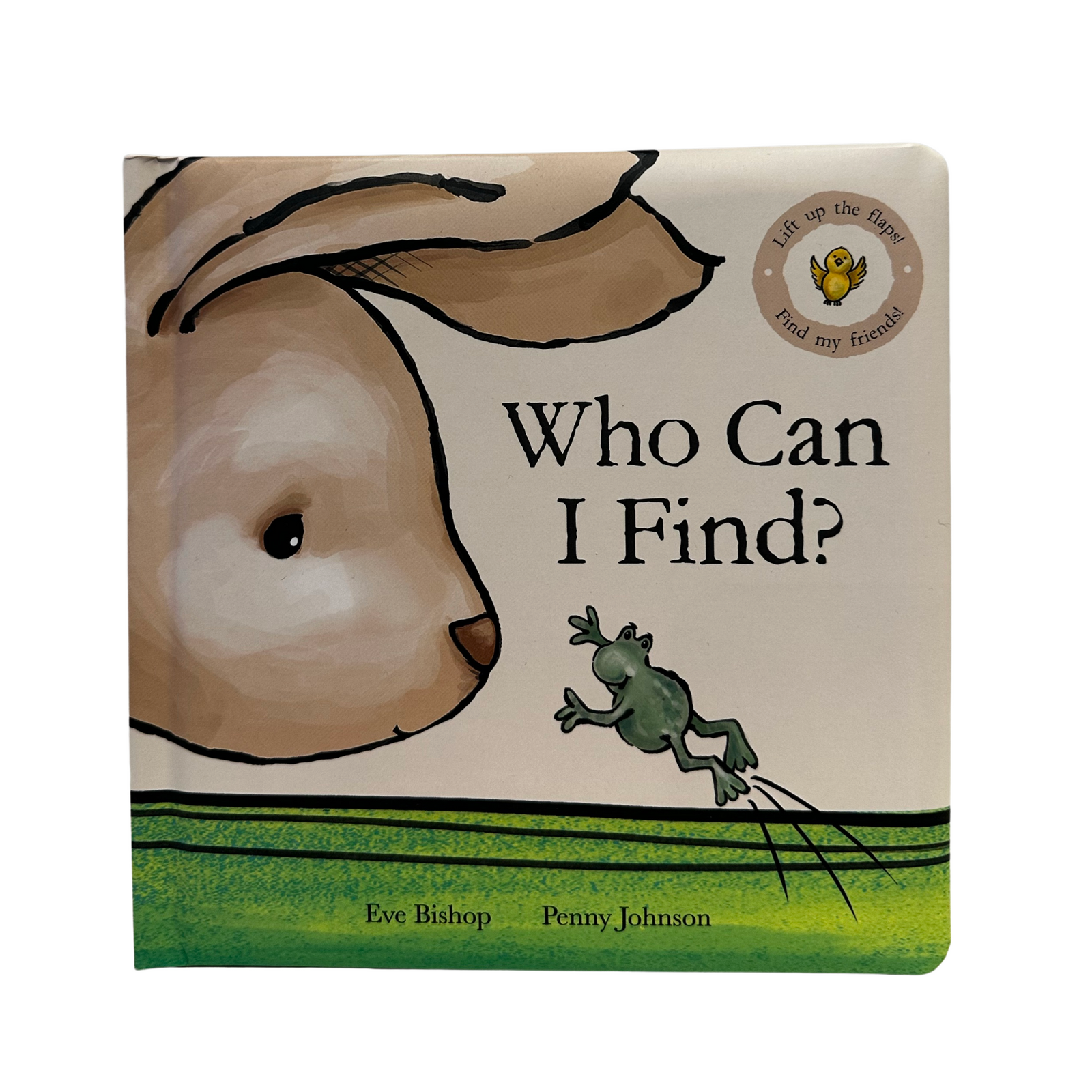 Jellycat Who Can I Find Lift-a-Flap Board Book