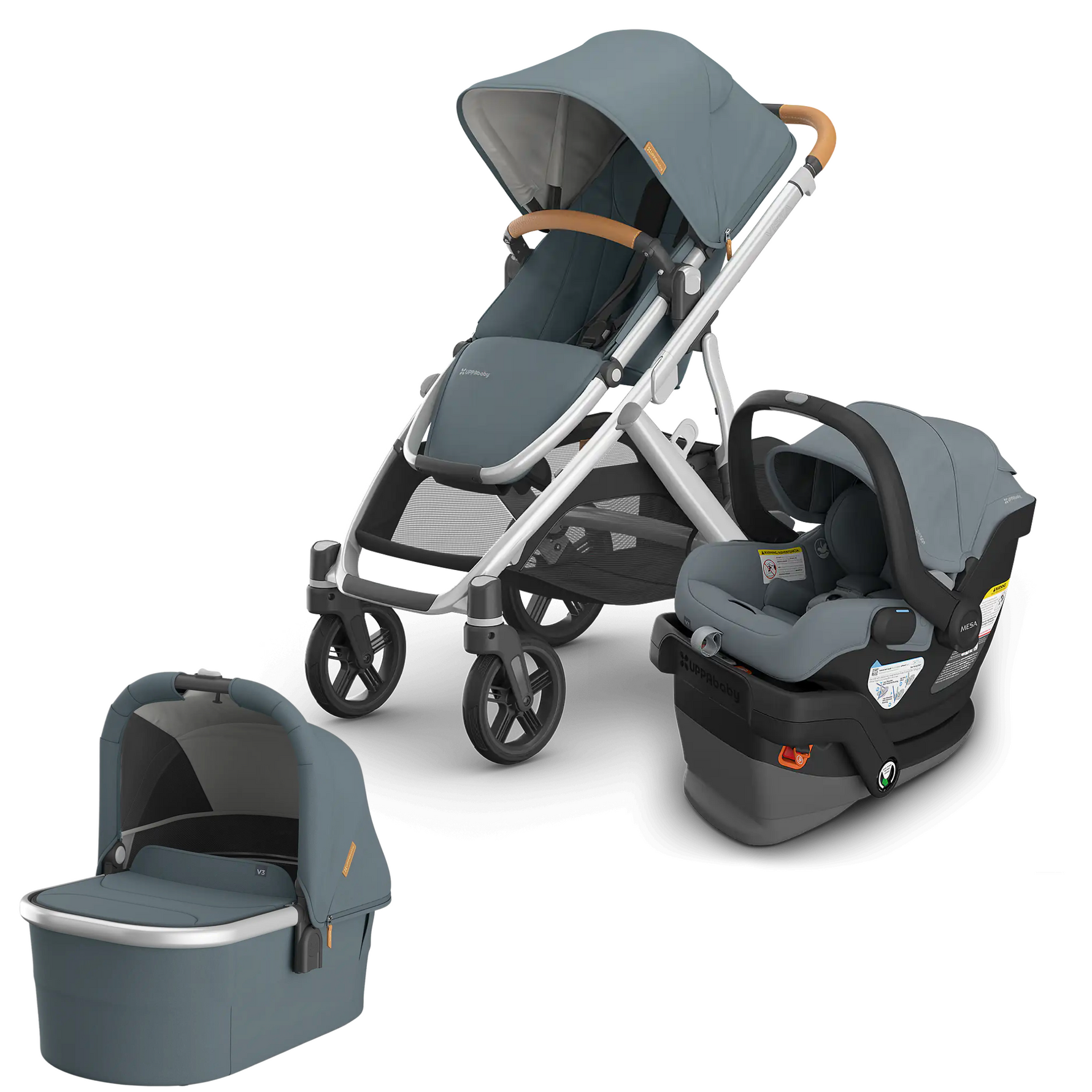 Callum - UPPAbaby Vista V3 + Mesa V3 + Bassinet V3 Newborn-Ready Travel System Bundle
