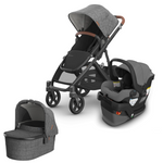 Greyson - UPPAbaby Vista V3 + Mesa V3 + Bassinet V3 Newborn-Ready Travel System Bundle
