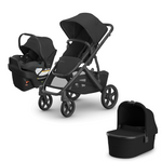 James - UPPAbaby Vista V3 + Aria V2 + Bassinet V3 Newborn-Ready Travel System Bundle