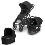 James - UPPAbaby Vista V3 + Mesa V3 + Bassinet V3 Newborn-Ready Travel System Bundle