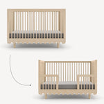 Birch - Oeuf Moss Crib Toddler Bed Conversion Kit