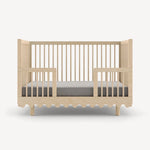 Birch - Oeuf Moss Crib Toddler Bed Conversion Kit  Front View