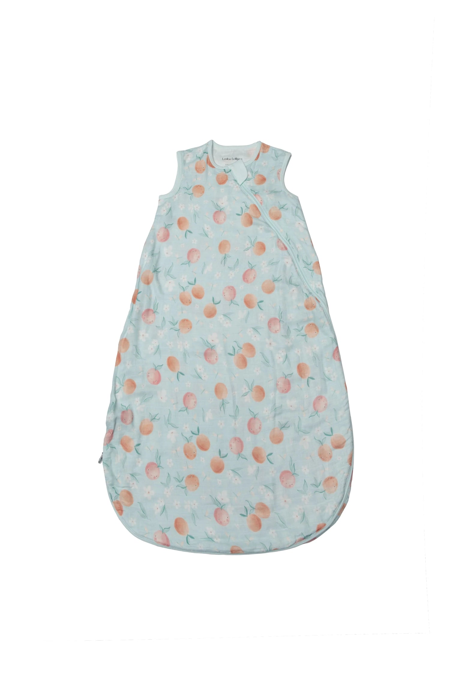 Loulou Lollipop Lightweight Muslin Sleep Bag - Peaches