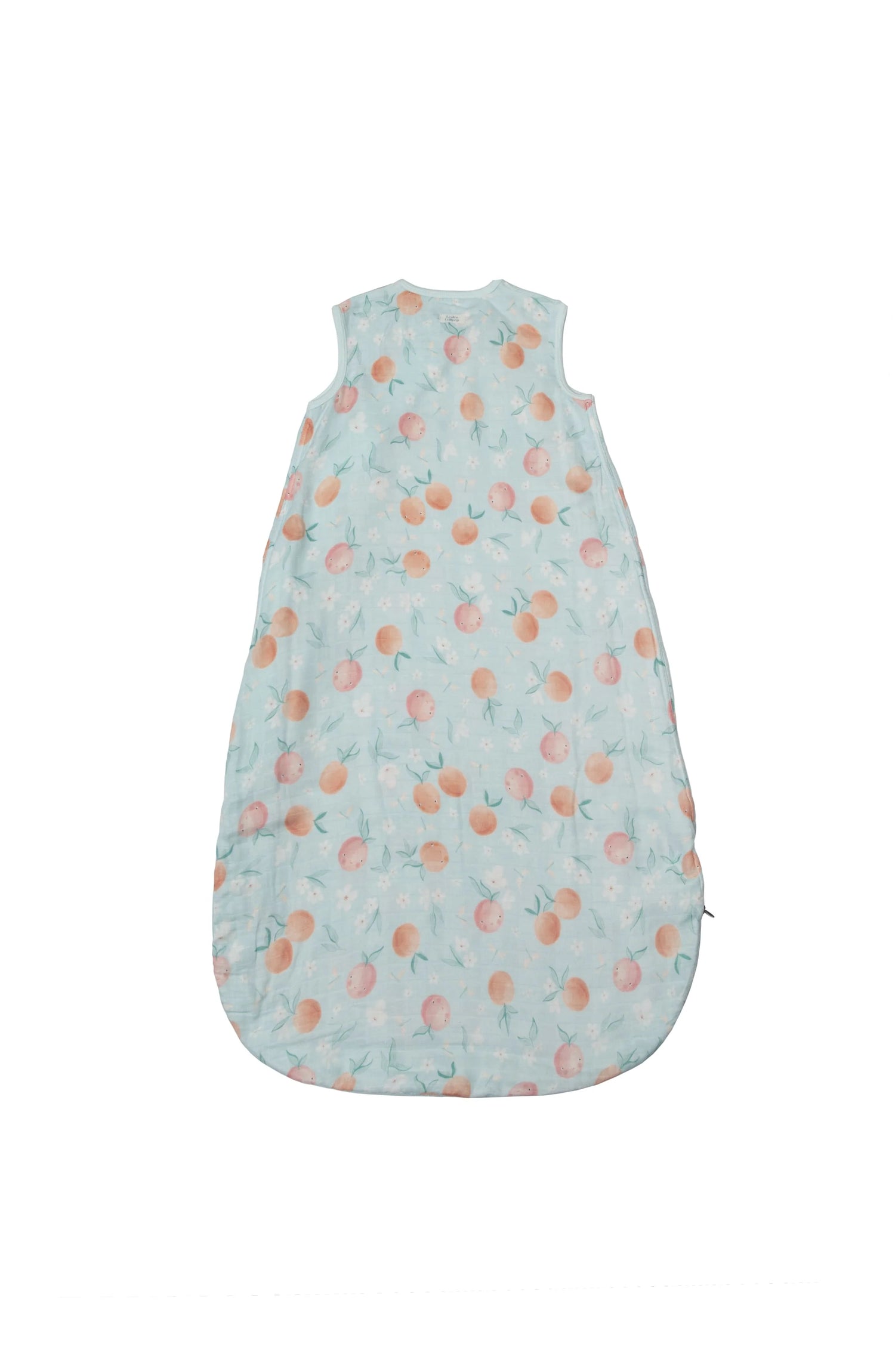 Loulou Lollipop Lightweight Muslin Sleep Bag Peaches - Back