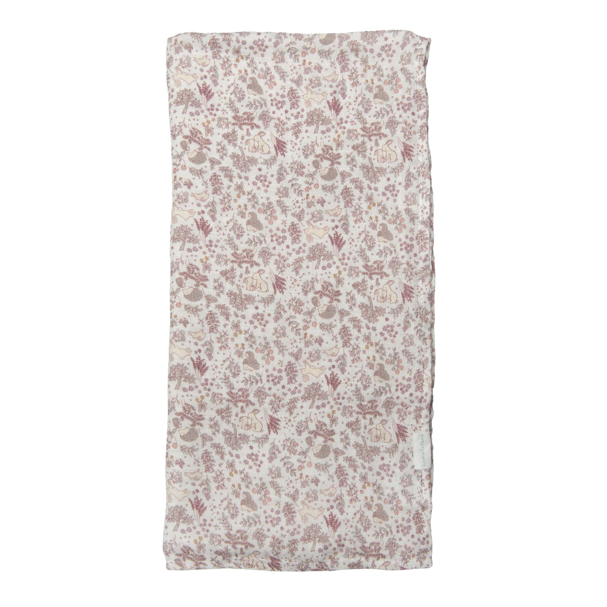 Loulou Lollipop Luxe Muslin Swaddle - Hedgehog Forest