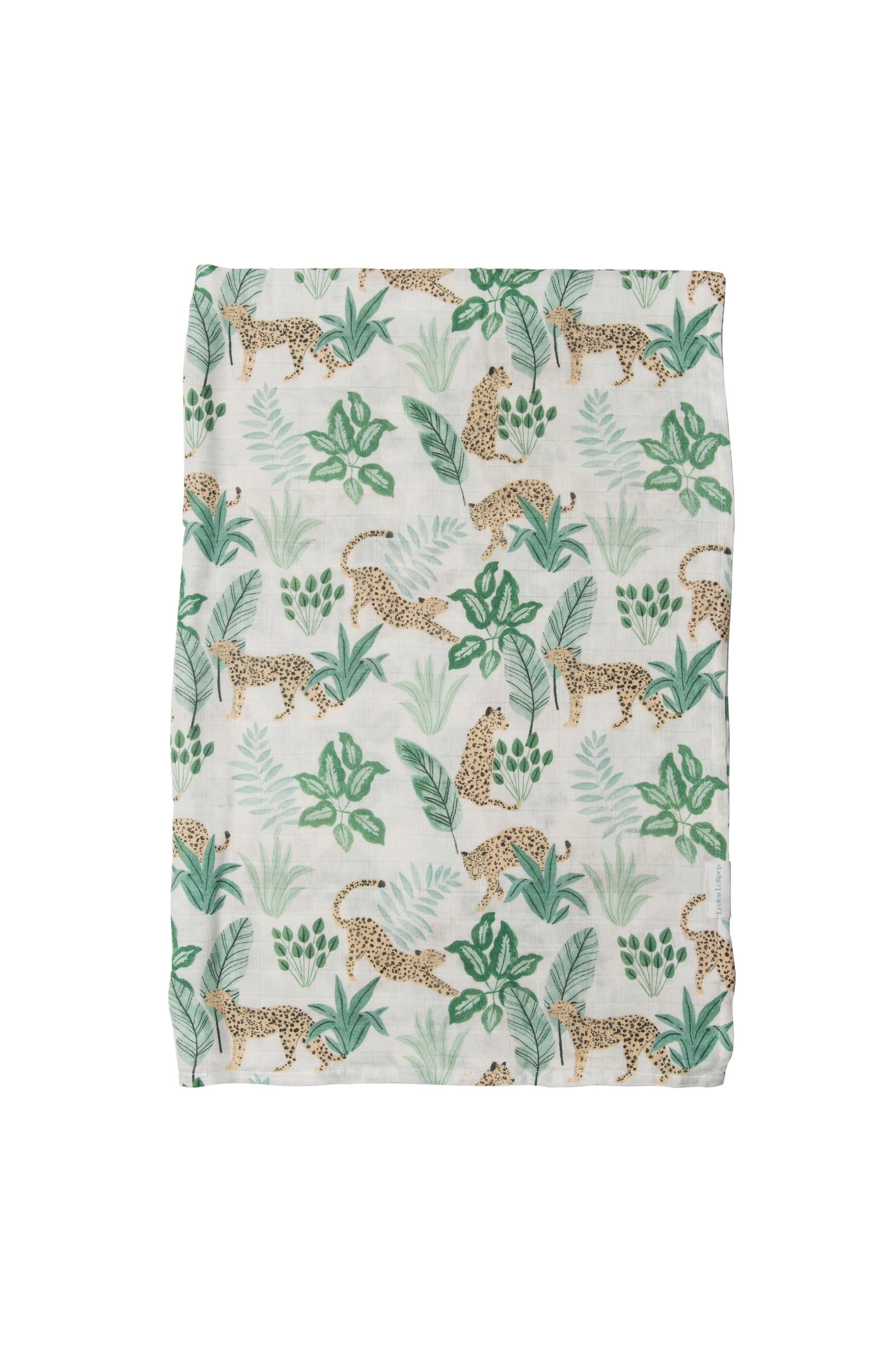 Tropical Jungle Loulou Lollipop Luxe Muslin Swaddle
