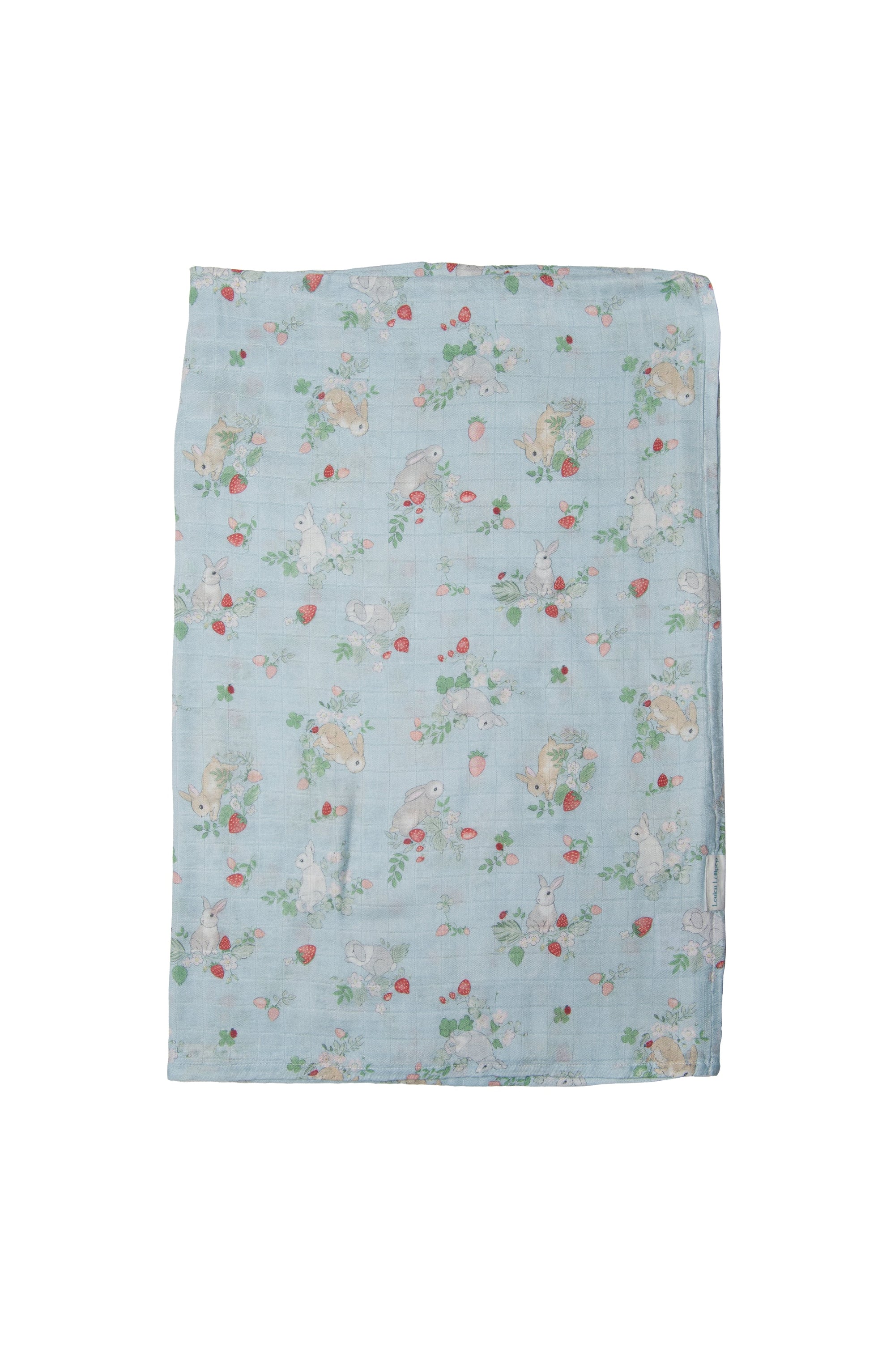 Some Bunny Loves You Loulou Lollipop Luxe Muslin Swaddle