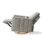 Maxi-Cosi Dorian Swivel Glider & Power Recliner - Crew Ash Power Recline