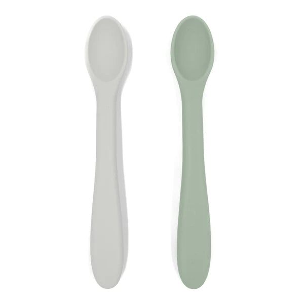 Light Storm/Leaf - Noüka Silicone Spoon Set 2PK
