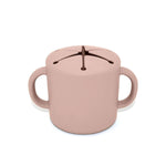 Soft Blush Snack Cup Silicone Noüka Silicone Snack Cup Soft Blush