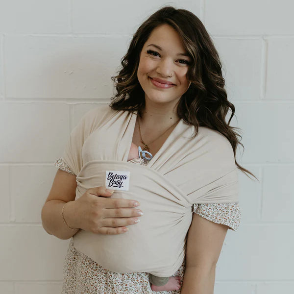 Beluga Baby Wrap - The Simone (Oat)