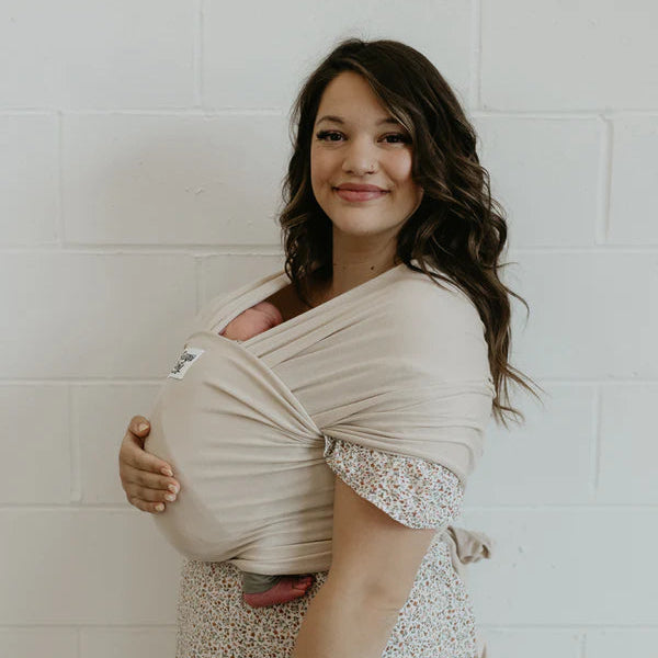 Beluga Baby Wrap - The Simone (Oat) 4