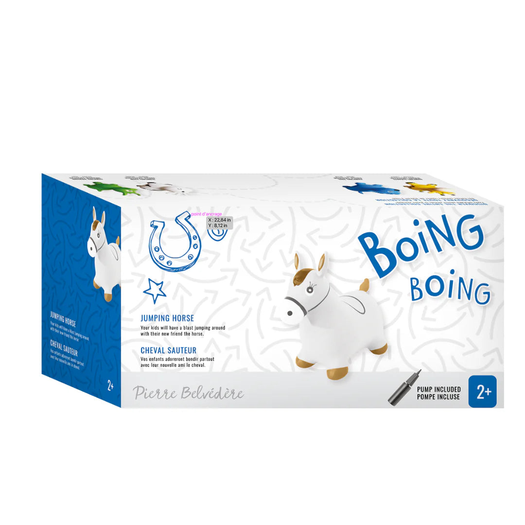 PBI Junior Jumping Horse Bouncy Toy Boxed