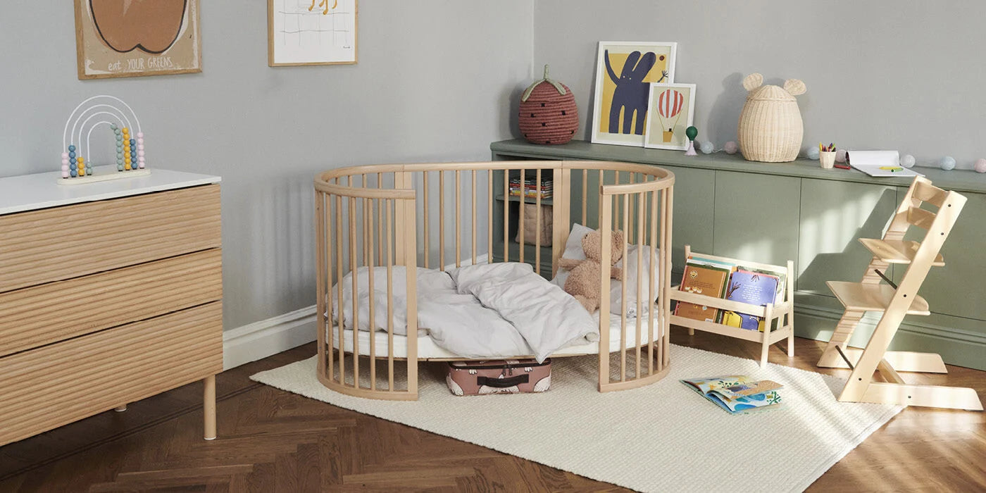 Stokke® Sleepi™ Fitted Sheet V3 - Lifestyle Toddler Bed