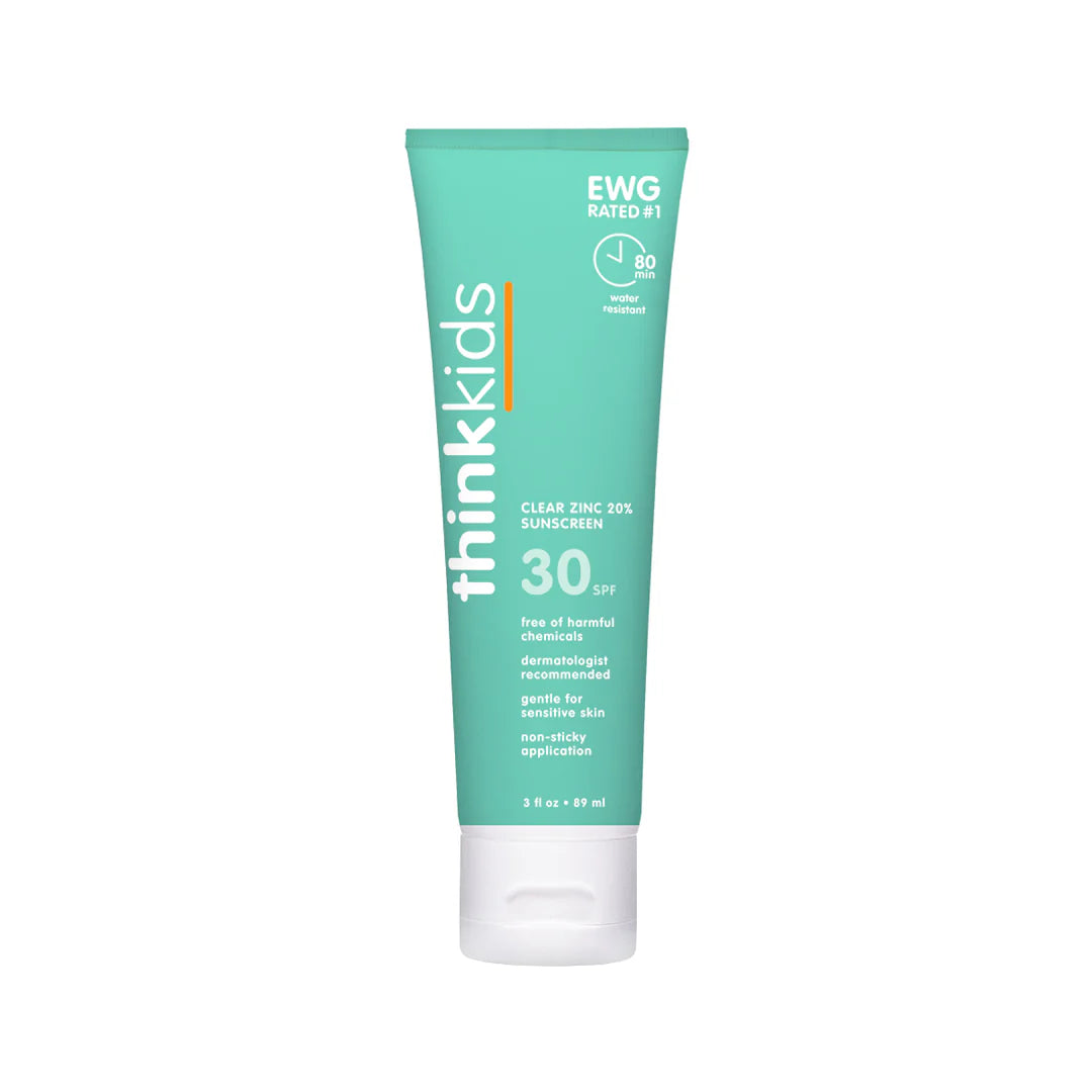 Thinksport Kids Clear Zinc Sunscreen SPF 30+ - 89 ml / 3 oz