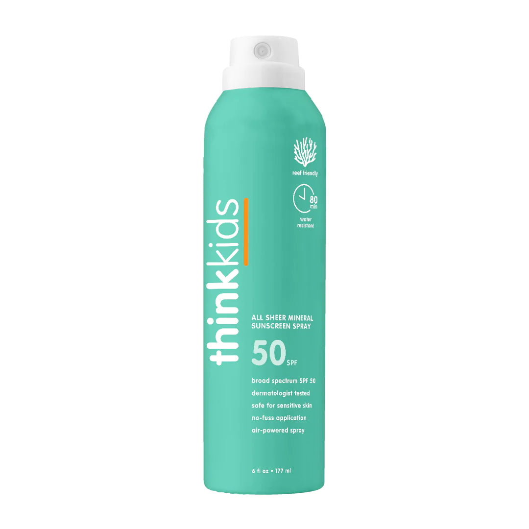 Thinksport Kids Clear Zinc Mineral Sunscreen Spray SPF 50+