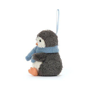 Jellycat Peanut Penguin Decoration - Side View