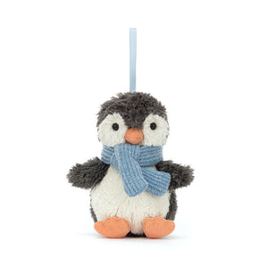 Jellycat Peanut Penguin Decoration - Front View