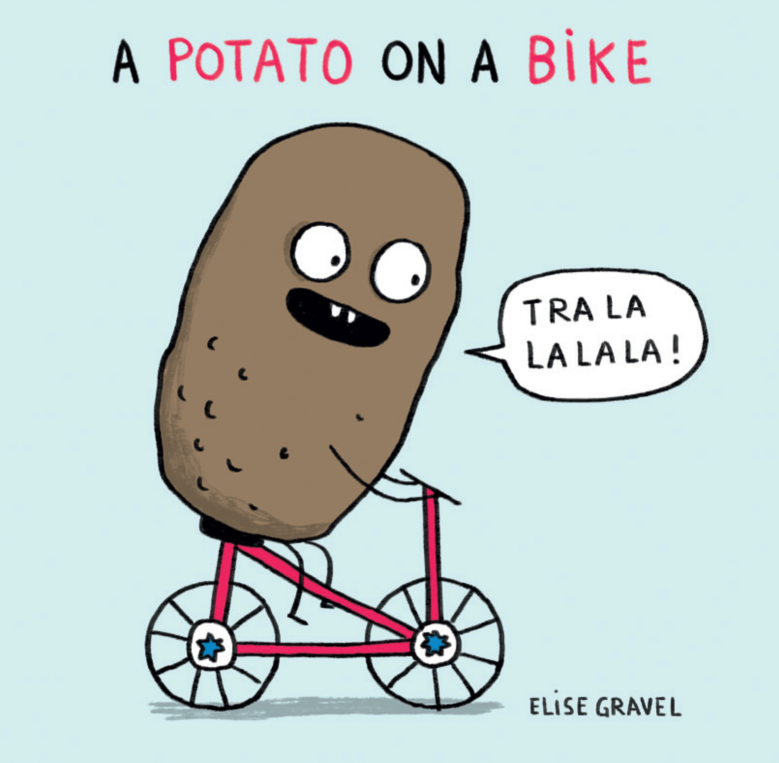 A Potato On A Bike Board Book