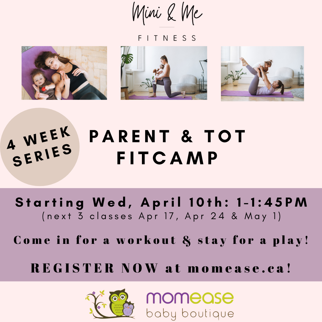 Parent + Tot FitCamp Class (April/May 4 sessions)