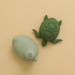 Turtle & Duck - Minika Silicone Bath Toy Set