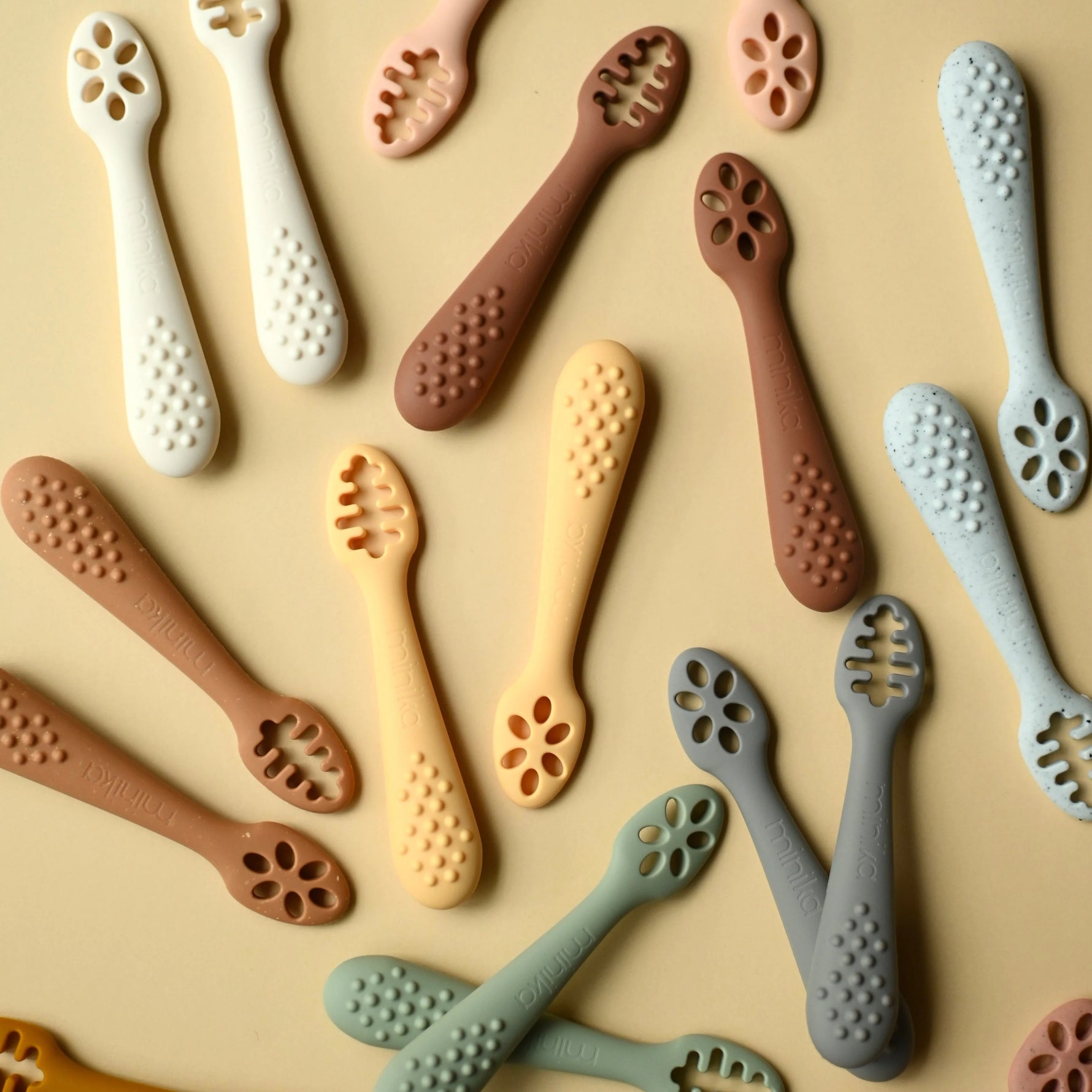 Minika Learning Spoons 2 PK