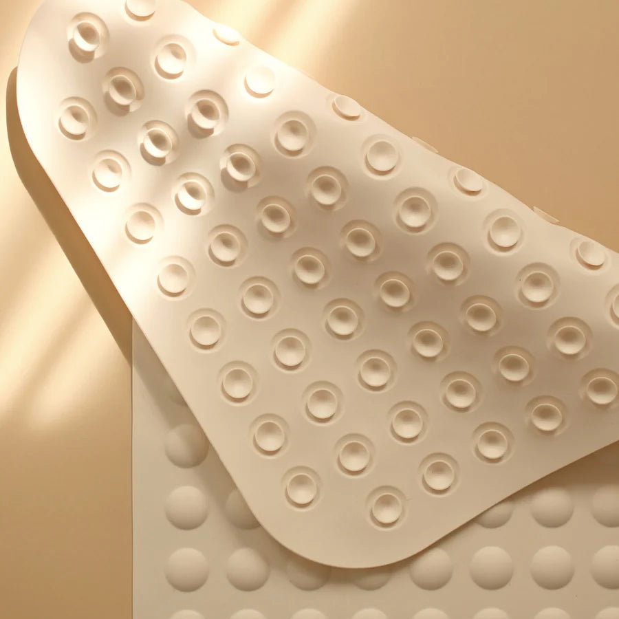 Minika Non-Slip Bath Mat - Shell Suction back